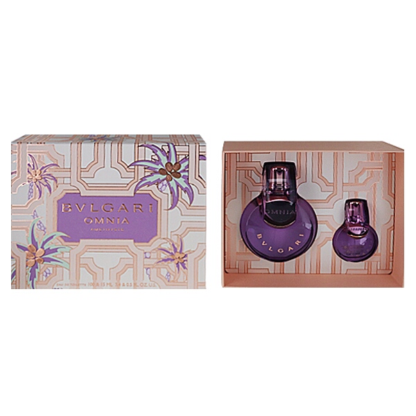 ブルガリ 香水 女性用 オムニア アメジスト コフレセット 24AW 100ml/15ml 送料無料 BVLGARI