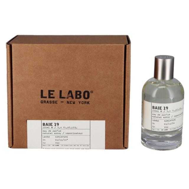 ルラボ 香水 男性用・女性用 ベ19 EDP・SP 100ml 送料無料 BAIE 19 LE LABO
