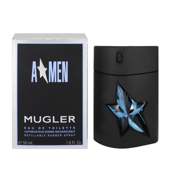 テュエリーミュグレー 香水 男性用 A☆MEN (ラバーボトル) (レフィラブル) (箱なし) EDT・SP 50ml 送料無料 THIERRY MUGLER
