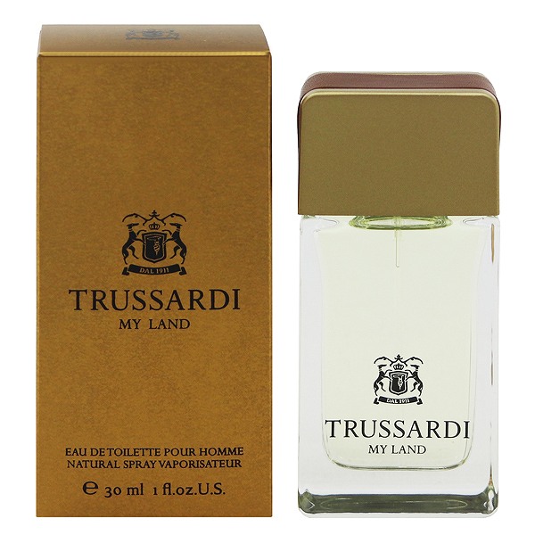 香水 男性用 トラサルディ マイランド (箱なし) EDT・SP 30ml TRUSSARDI MY LAND