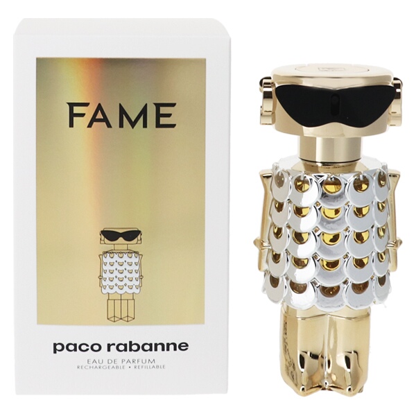 パコラバンヌ 香水 女性用 フェイム (レフィラブル) (箱なし) EDP・SP 80ml 送料無料 FAME REFILLABLE PACO RABANNE