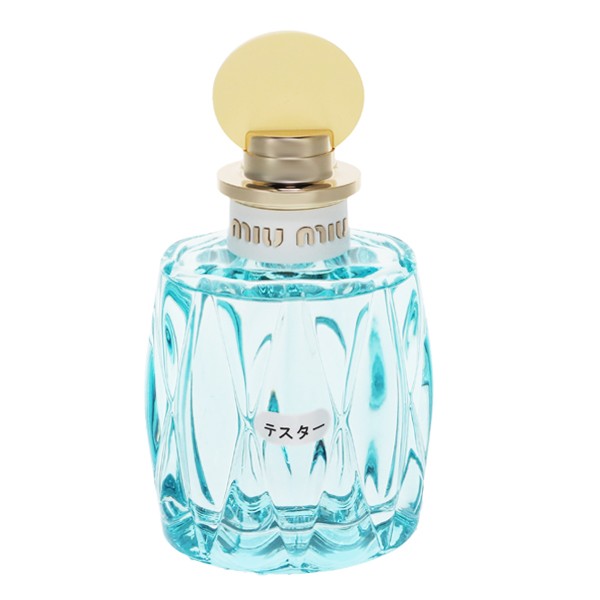 香水 レディース ミュウミュウ ロー ブルー (テスター) EDP・SP 100ml 送料無料 MIU MIU L’EAU BLEUE TESTER