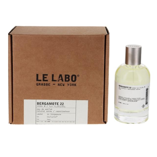 ルラボ 香水 男性用・女性用 ベルガモット22 (B級品) EDP・SP 100ml 送料無料 BERGAMOTE 22 LE LABO