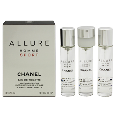 シャネル　アリュールオム スポーツ　ツイスト　20ml 本体　リフィルセット シャネル 香水 男性用 アリュール オム スポーツ ツイスト