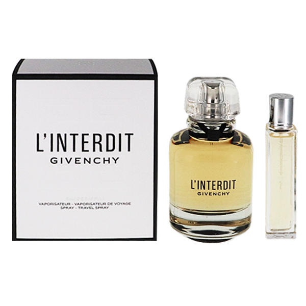 ジバンシイ 香水 女性用 ランテルディ EDP セット 80ml/12.5ml 送料無料 LINTERDIT GIVENCHY