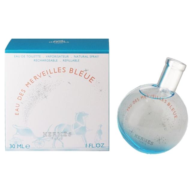 エルメス 香水 女性用 オーデメルヴェイユ ブルー EDT・SP 30ml 送料無料 EAU DES MERVEILLES BLEUE HERMES