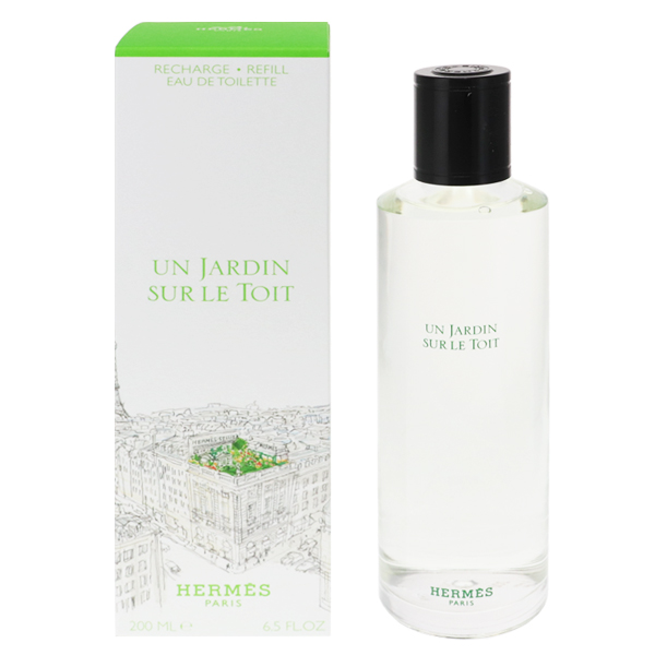 エルメス 香水 男性用・女性用 屋根の上の庭 (レフィル) EDT・BT 200ml 送料無料 UN JARDIN SUR LE TOIT REFILL HERMES