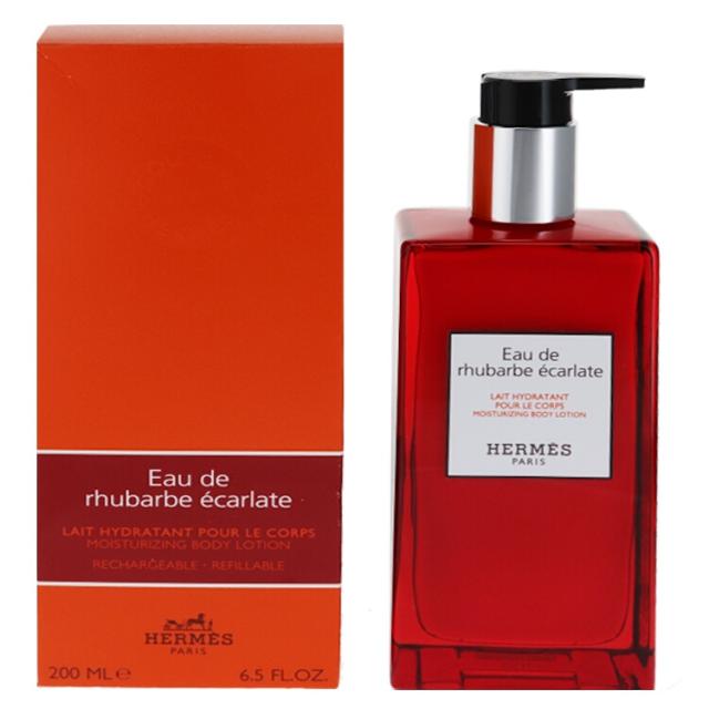 エルメス オー ドゥ ルバーブ エカルラット モイスチャライジング ボディローション 200ml HERMES