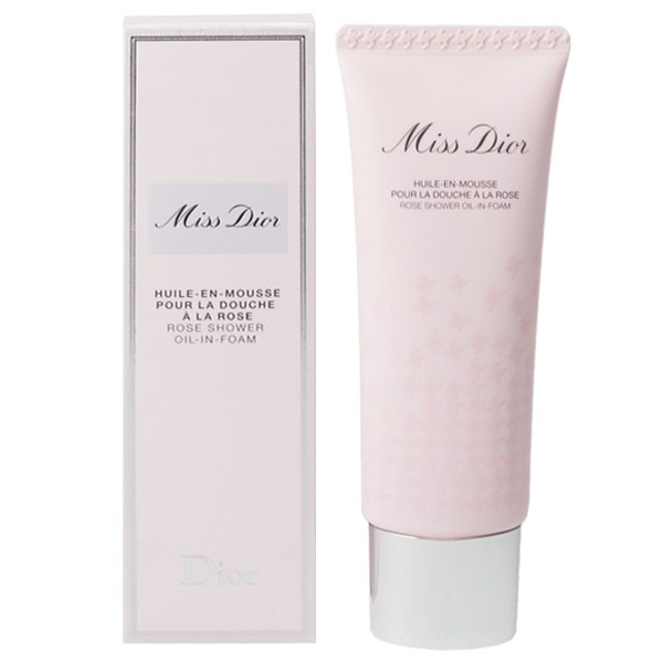 ミス ディオール ローズ シャワー オイル 75ml 送料無料 MISS DIOR ROSE SHOWER OIL-IN-FOAM CHRISTIAN DIOR