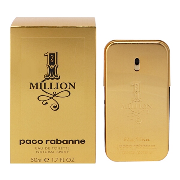 香水　男用　パコラ、バンヌ ワンミリオンオードパルファム パコラバンヌ 香水 男性用 ワンミリオン EDT・SP 50ml 1 MILLION PACO