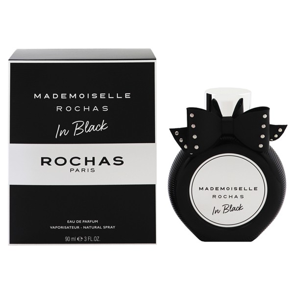 香水 レディース マドモアゼル ロシャス イン ブラック EDP・SP 90ml 送料無料 MADEMOISELLE ROCHAS IN BLACK