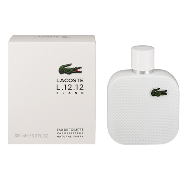香水 男性用 オーデ ラコステ L.12.12 ブラン EDT・SP 100ml 送料無料 EAU DE LACOSTE L.12.12 BLANC POUR HOMME