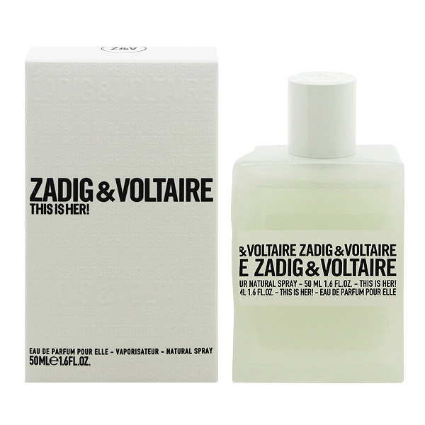 ザディグ エ ヴォルテール 香水 女性用 ディス イズ ハー！ EDP・SP 50ml THIS IS HER！ ZADIG＆VOLTAIRE