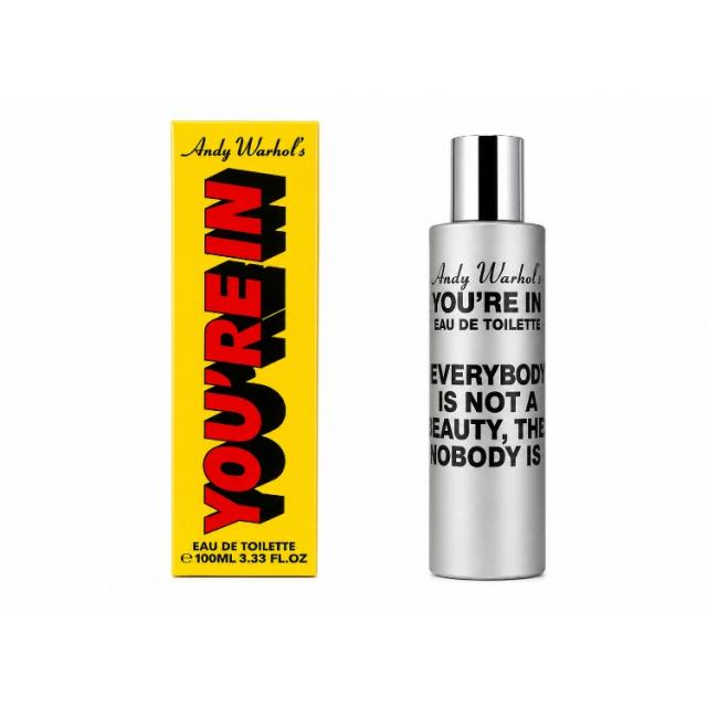 コムデギャルソン 香水 男性用・女性用 アンディ・ウォーホル ユア イン 4 EDT・SP 100ml 送料無料 ANDY WARHOL YOU’RE IN 4