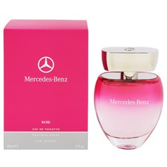 香水 レディース メルセデス ベンツ ローズ フォーウーマン EDT・SP 90ml 送料無料 MERCEDES BENZ ROSE FOR WOMAN
