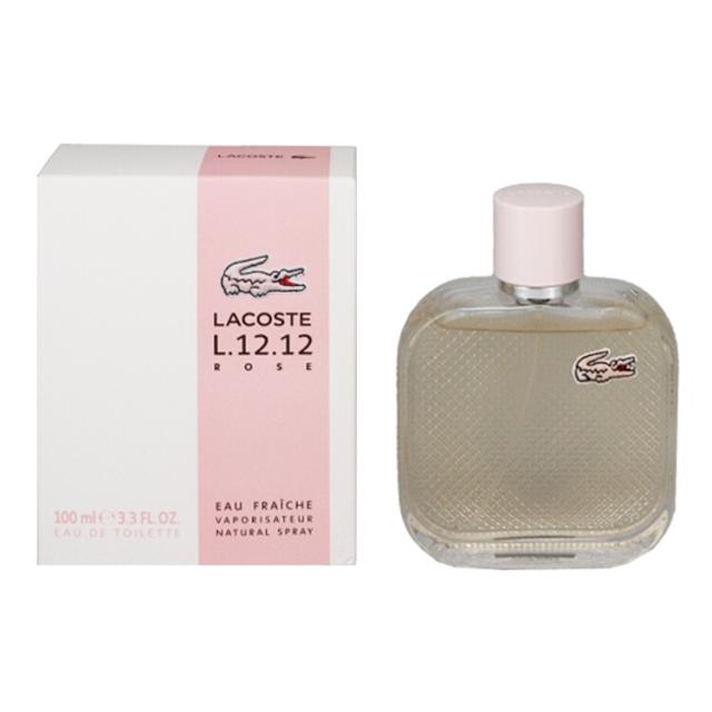 香水 女性用 オーデ ラコステ L.12.12 ローズ オーフレッシュ EDT・SP 100ml EAU DE LACOSTE L.12.12 ROSE EAU FRAICHE