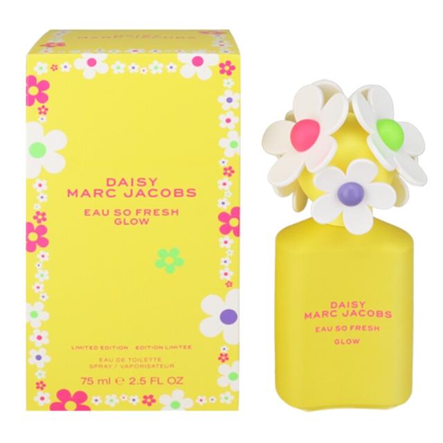 マーク ジェイコブス 香水 女性用 デイジー オー ソー フレッシュ グロウ EDT・SP 75ml 送料無料 DAISY EAU SO FRESH GLOW