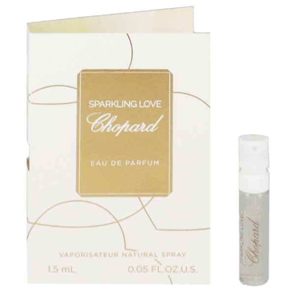 ショパール 香水 女性用 スパークリング ラブ (チューブサンプル) EDP・SP 1.5ml 送料無料 SPARKLING LOVE CHOPARD 