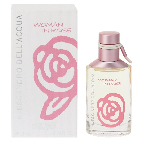 香水 レディース アレッサンドロ デラクア ウーマン イン ローズ EDT・SP 25ml ALESSANDRO DELLACQUA WOMAN IN ROSE の通販は