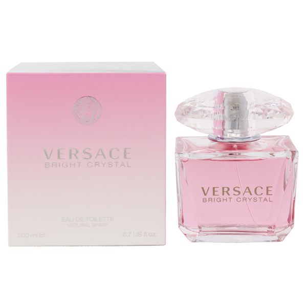 ヴェルサーチェ 香水 女性用 ブライト クリスタル EDT・SP 200ml 送料無料 BRIGHT CRYSTAL VERSACE 