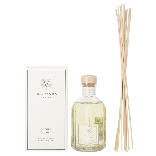 ジンジャー・ライム リードディフューザー 500ml 送料無料 GINGER LIME REED DIFFUSER DR.VLANJES