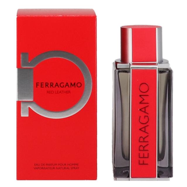 フェラガモ 香水 男性用 レッドレザー プールオム EDP・SP 100ml 送料無料 RED LEATHER POUR HOMME SALVATORE FERRAGAMO