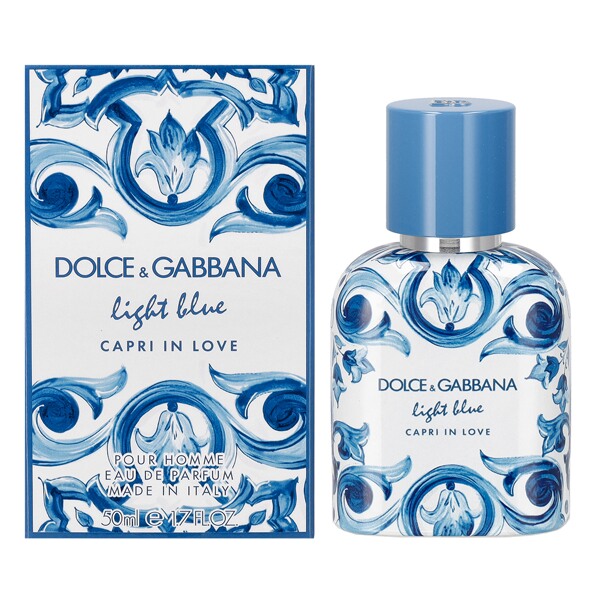 ドルチェ＆ガッバーナ 香水 男性用 ライトブルー プールオム カプリインラブ EDP・SP 50ml LIGHT BLUE POUR HOMME CAPRI IN LOVE