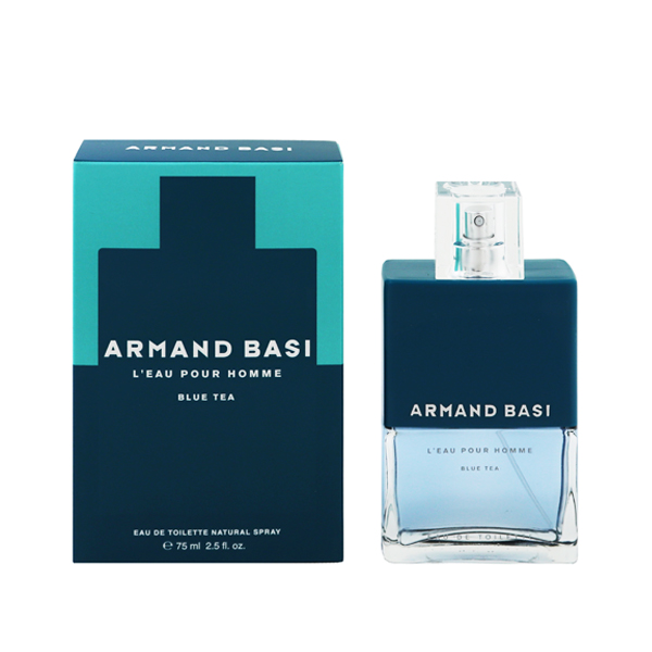 香水 男性用 アルマンド バジ ロー プールオム ブルーティー EDT・SP 75ml ARMAND BASI L’EAU POUR HOMME BLUE TEA