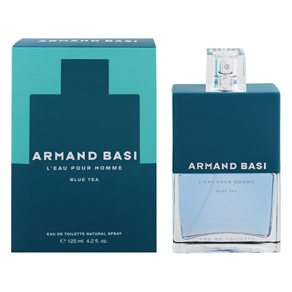香水 男性用 アルマンド バジ ロー プールオム ブルーティー EDT・SP 125ml 送料無料 ARMAND BASI L’EAU POUR HOMME BLUE TEA