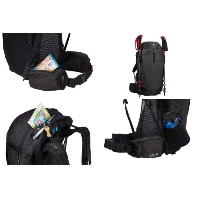 スーリー Topio 30L バックパック ブラック 29.0×24.0×59.0cm(30L) #3204503 送料無料 THULE