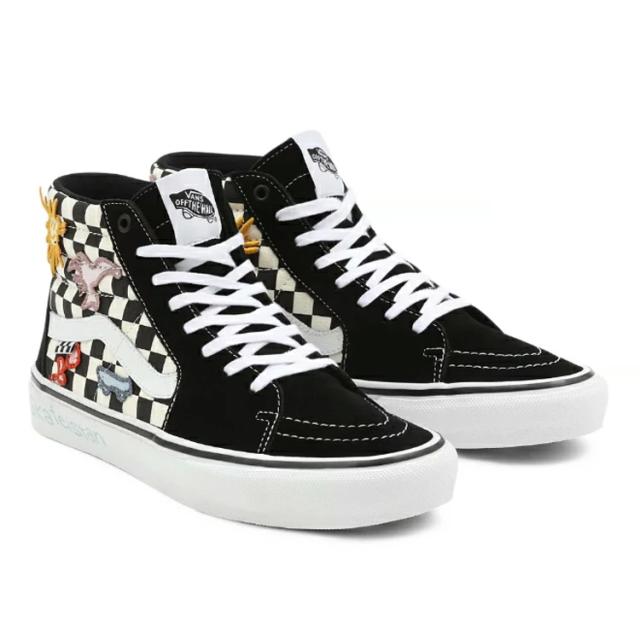 バンズ スケート スケート ハイ (Skateistan) 28.5cm(US10.5) チェッカーボード #VN0A5FCC89C VANS Skate Sk8-Hi の通販は 6,854円