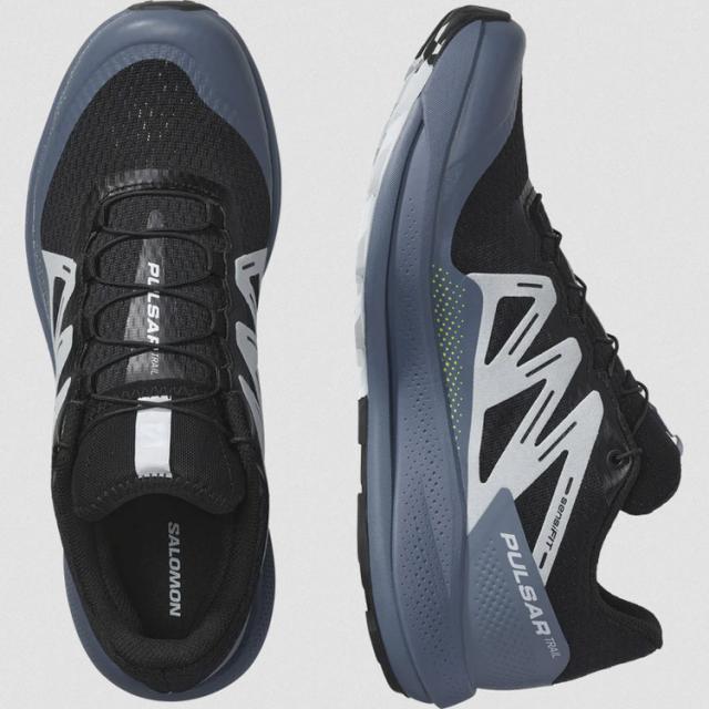 サロモン パルサー トレイル 27.5cm ブラック×Cブルー #L47210000 送料無料 PULSAR TRAIL Black/China Blue/Arctic Ice SALOMON