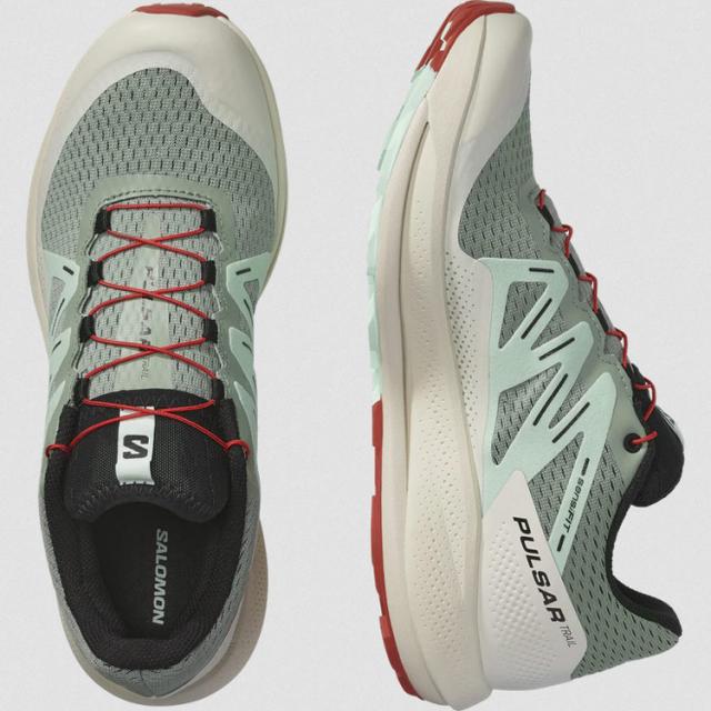 サロモン パルサー トレイル 26.0cm リリーパッド×アクア #L47210300 送料無料 PULSAR TRAIL LILY PAD/BLEACHED AQUA/HOT SAUCE