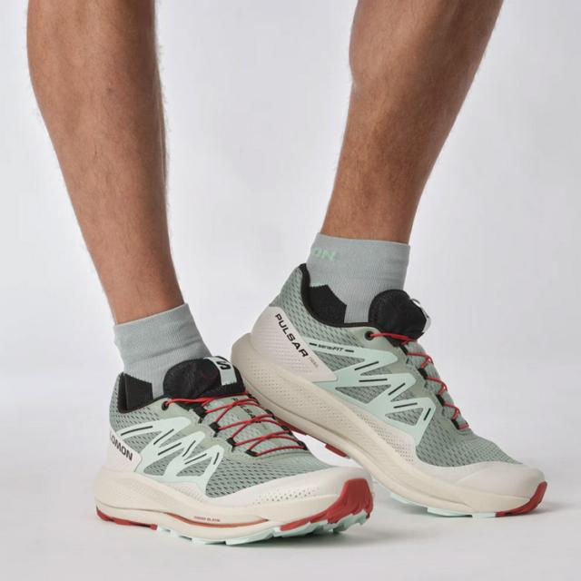 サロモン パルサー トレイル 26.0cm リリーパッド×アクア #L47210300 送料無料 PULSAR TRAIL LILY PAD/BLEACHED AQUA/HOT SAUCE