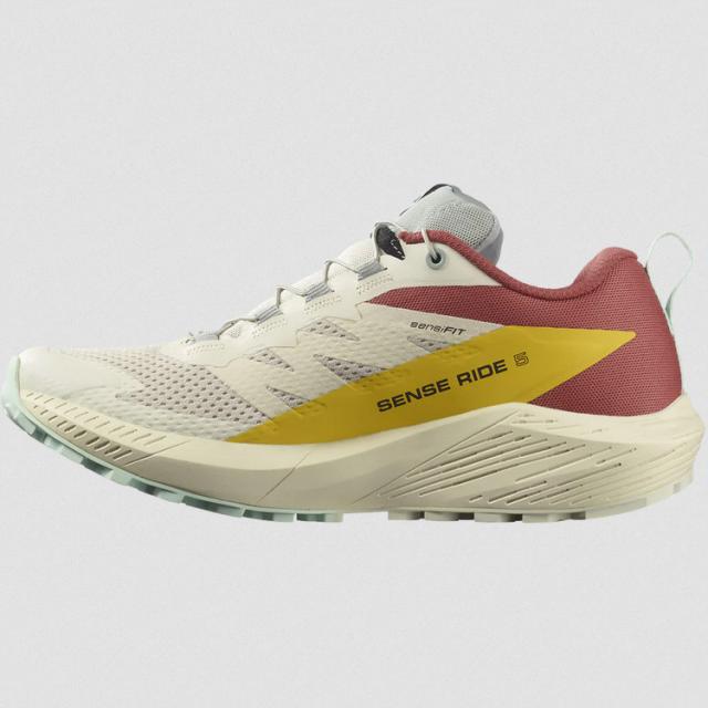 サロモン センスライド 5 W(レディース) 23.0cm レイニーデイ×ホットソース #L47212400 送料無料 SALOMON