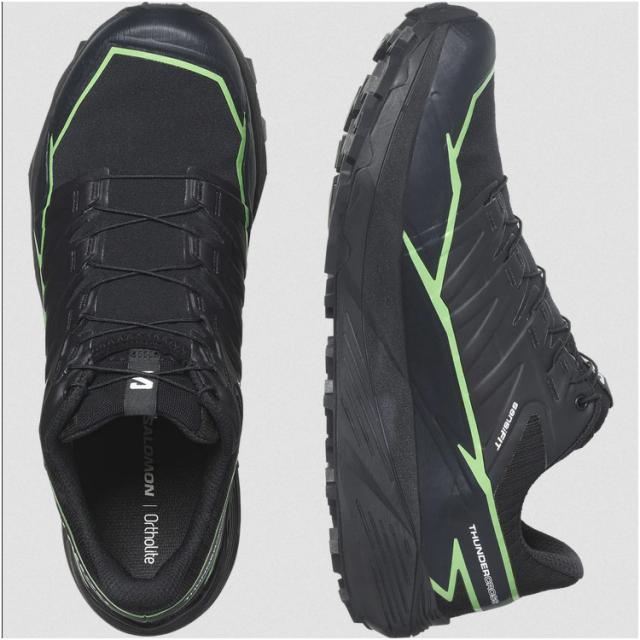 サロモン サンダークロス ゴアテックス 26.0cm ブラック×Gゲッコー #L47279000 送料無料 THUNDERCROSS GORE-TEX SALOMON