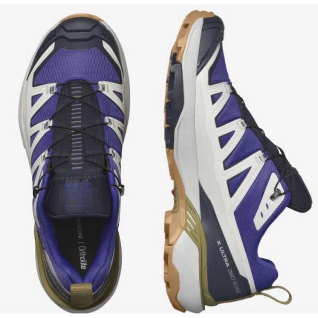 サロモン X ウルトラ 360 エッジ GTX ゴアテックス 27.0cm Sブルー×Gグレー #L47463300 送料無料 SALOMON