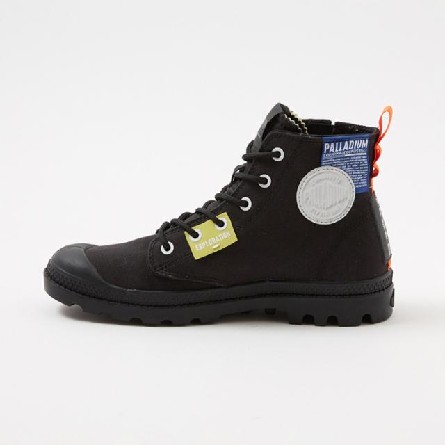 パラディウム パンパ ハイ アウトジップ オーバーラボ 27.0cm ブラック #78725-008 送料無料 PAMPA HI OUTZIP OVERLAB PALLADIUM