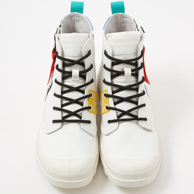 パラディウム パンパ ハイ アウトジップ オーバーラボ 27.0cm スターホワイト #78725-116 送料無料 PAMPA HI OUTZIP OVERLAB