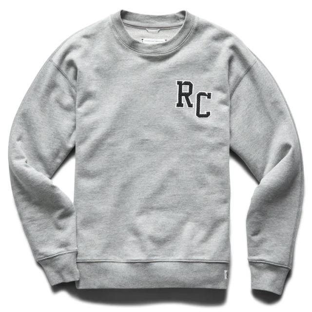 レイニングチャンプ Drop Cap Classic Crewneck S HEATHER GREY #RC-3795 REIGNING CHAMP 新品 未使用 レイニングチャンプ Drop Cap Classic Crewneck S HEATHER GREY