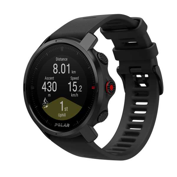 ポラール GRIT X(グリットX) ブラック バンド：M/L #90081734 送料無料 POLAR