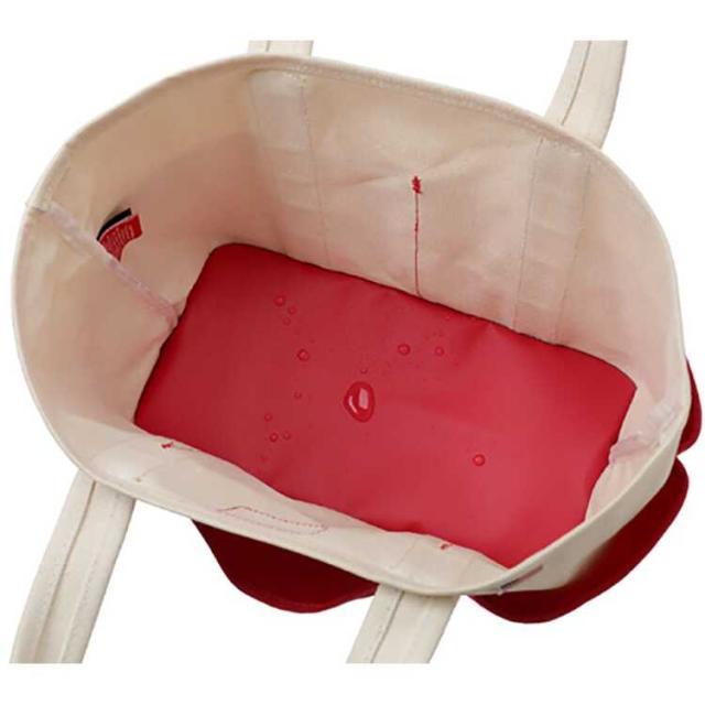 マンハッタンポーテージ ピクニック アウティング トートバッグ L ナチュラル×レッド W59/41×H27×20.5cm #MP1383LDUC-1030