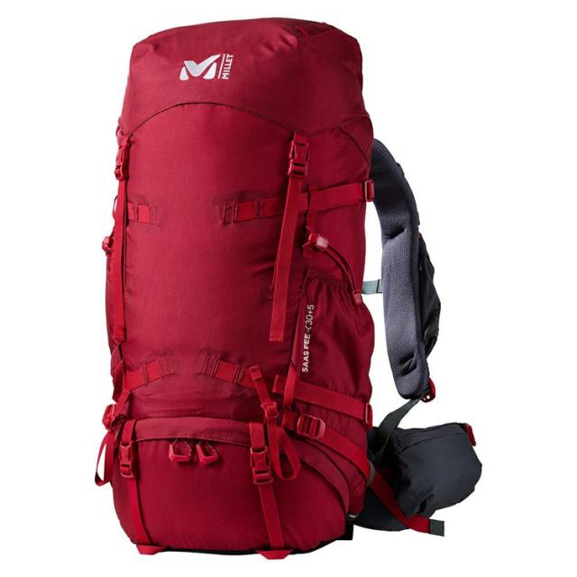 ミレー サースフェー NX 30+5 DEEP RED M 30+5L MIS0756-1546 送料無料  2023SS SAAS FEE NX 30+5 MILLET の通販は