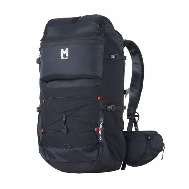 ミレー クンブ MC 37 JET BLACK 37L MIS0780-N4581 送料無料 KHUMBU MC 37 MILLET