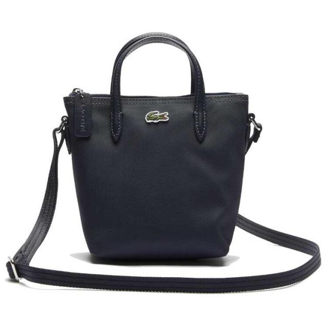 ラコステ L.12.12 CONCEPT 2WAYミニトート ネイビー 15×18×7cm #NF2609PO-141 LACOSTE