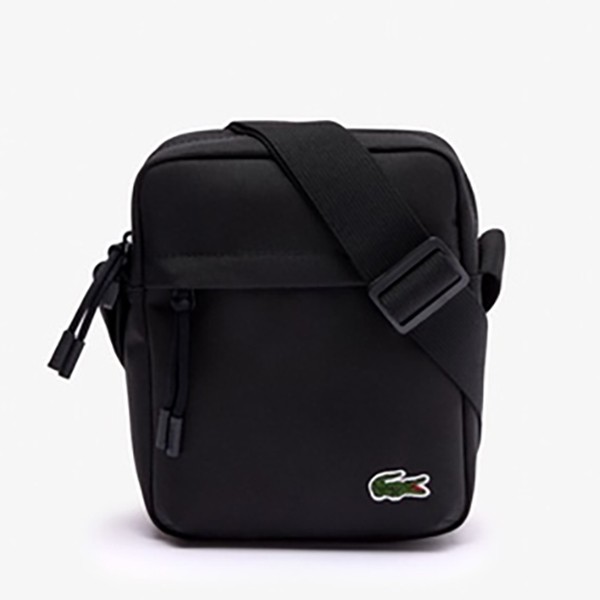 ラコステ ネオクロコ カメラバッグ ブラック 16.5×21×7cm #NU4788NE-000 送料無料 N VERTICAL CAMERA BAG LACOSTE