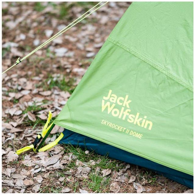 Jack Wolfskin◆テント/ドーム/2人用/GRN 楽天市場】SKYROCKET II DOME Jack Wolfskin ジャックウルフ