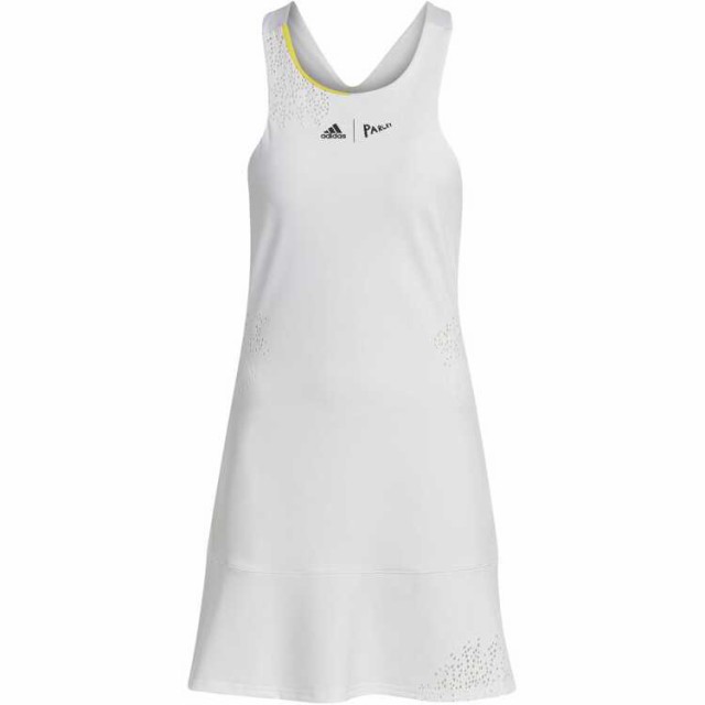 アディダス LONDON Y DRESS Yバックワンピース A/M ホワイト #ENM94-HT5947 送料無料 ADIDAS