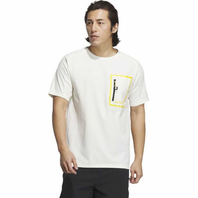 アディダス ADIDAS ナショナルジオグラフィック 半袖Tシャツ(メンズ