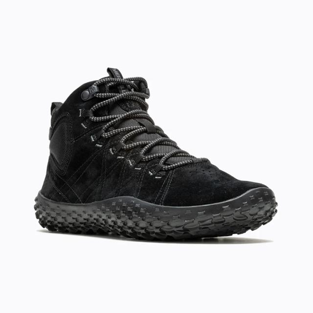 メレル ラプト ミッド ウォータープルーフ(メンズ) ブラック×ブラック 25.5cm(US7.5) #J037751 送料無料 WRAPT MID WATERPROOF